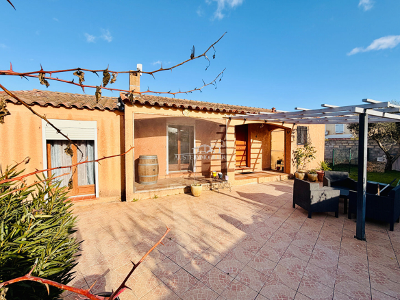 Maison individuelle Marignane au calme.