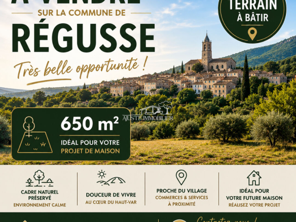 Deux terrains de 650 m2