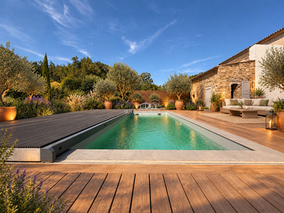 MAISON DE VILLE À OLONZAC ? T6 AVEC GRAND JARDIN ET PISCINE